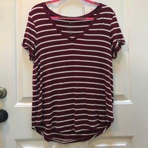 Striped American Eagle Top